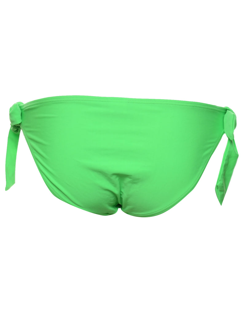 Lime Green Bikini Bottoms - M