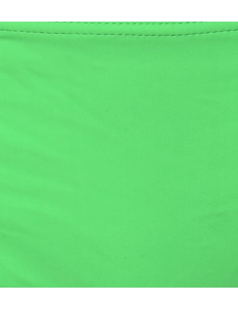 Lime Green Bikini Bottoms - M