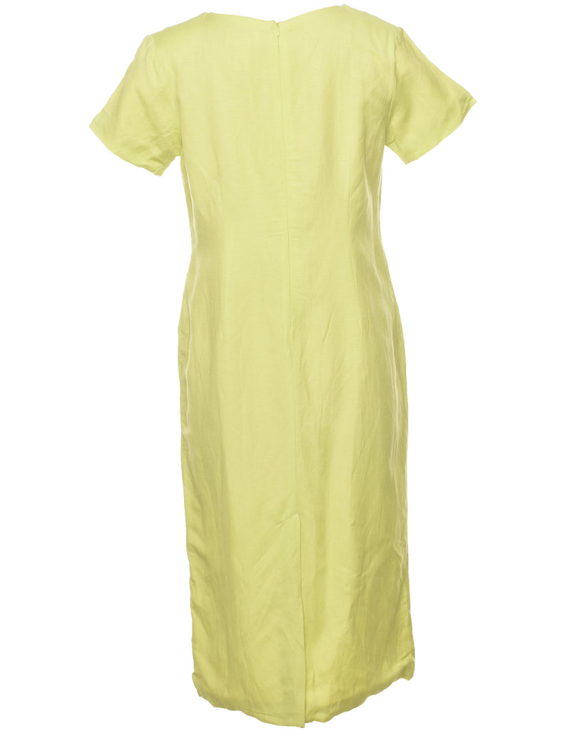 Lime Green Dress - L