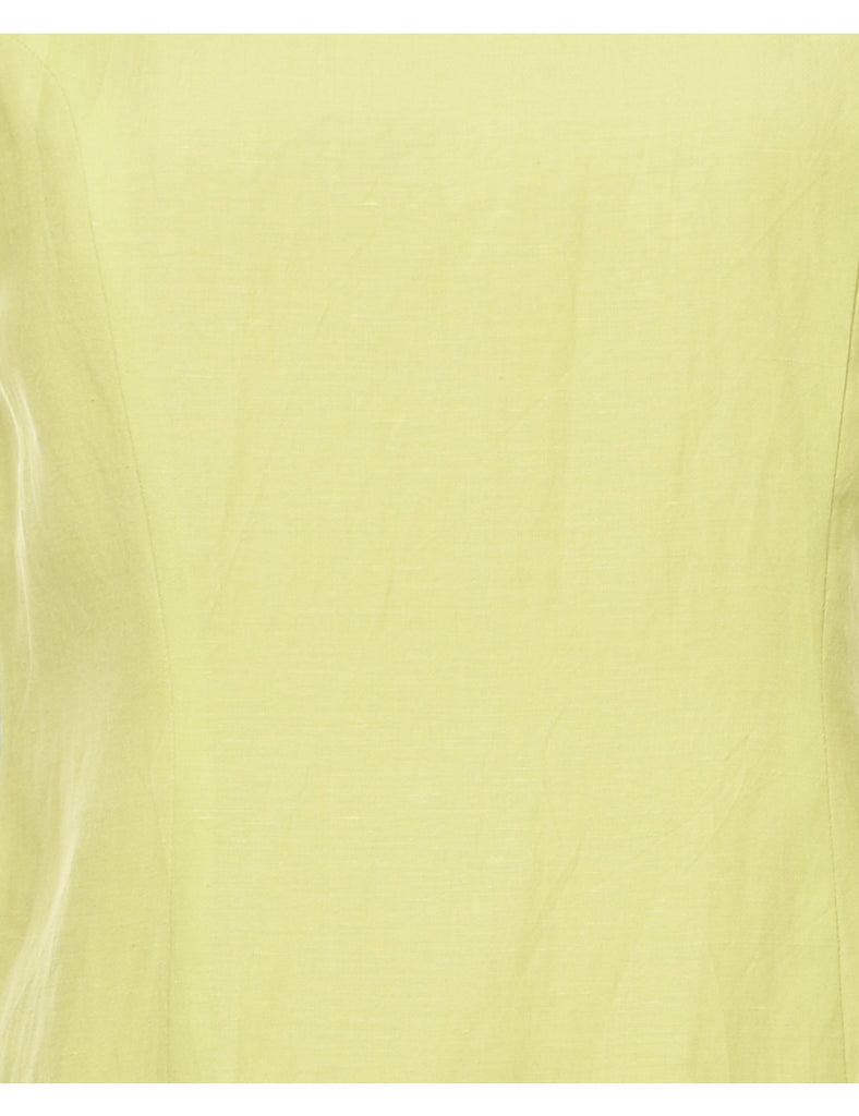 Lime Green Dress - L