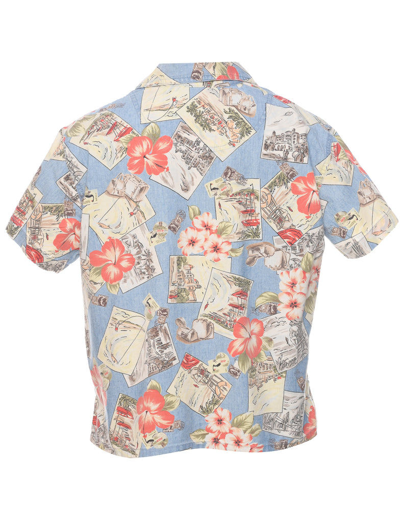 Liz Claiborne Hawaiian Shirt - M