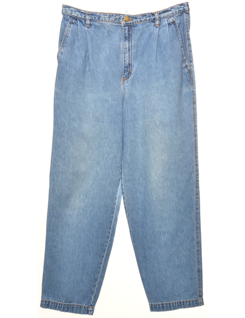 Liz Claiborne Light Wash Tapered Jeans - W33 L28