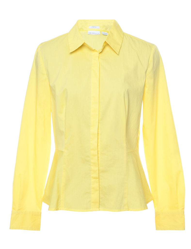 Liz Claiborne Yellow Shirt - M
