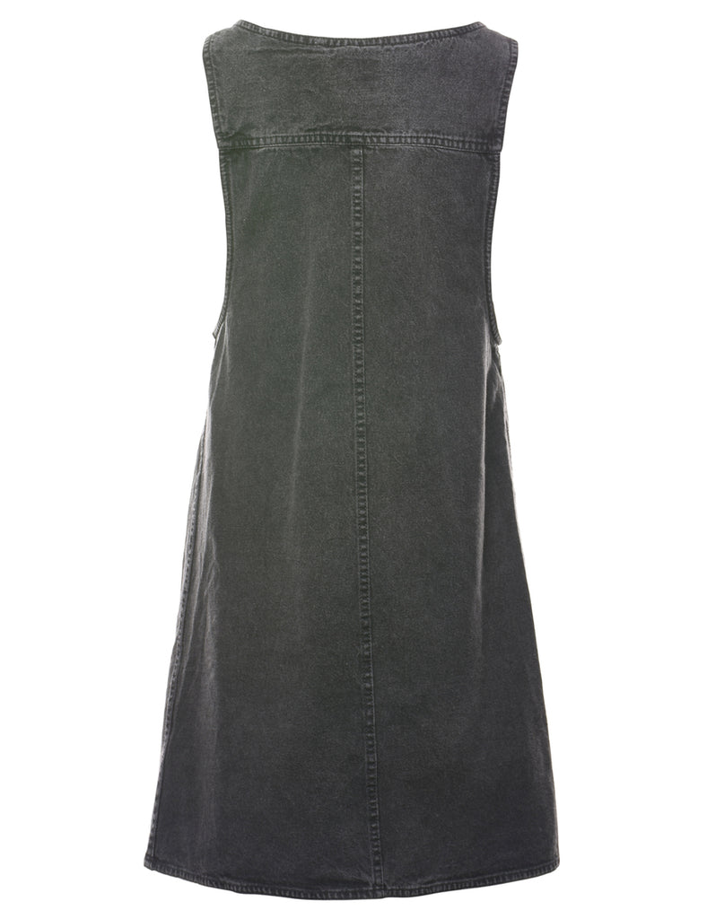 Liz Wear Zip Front Denim Dress - S