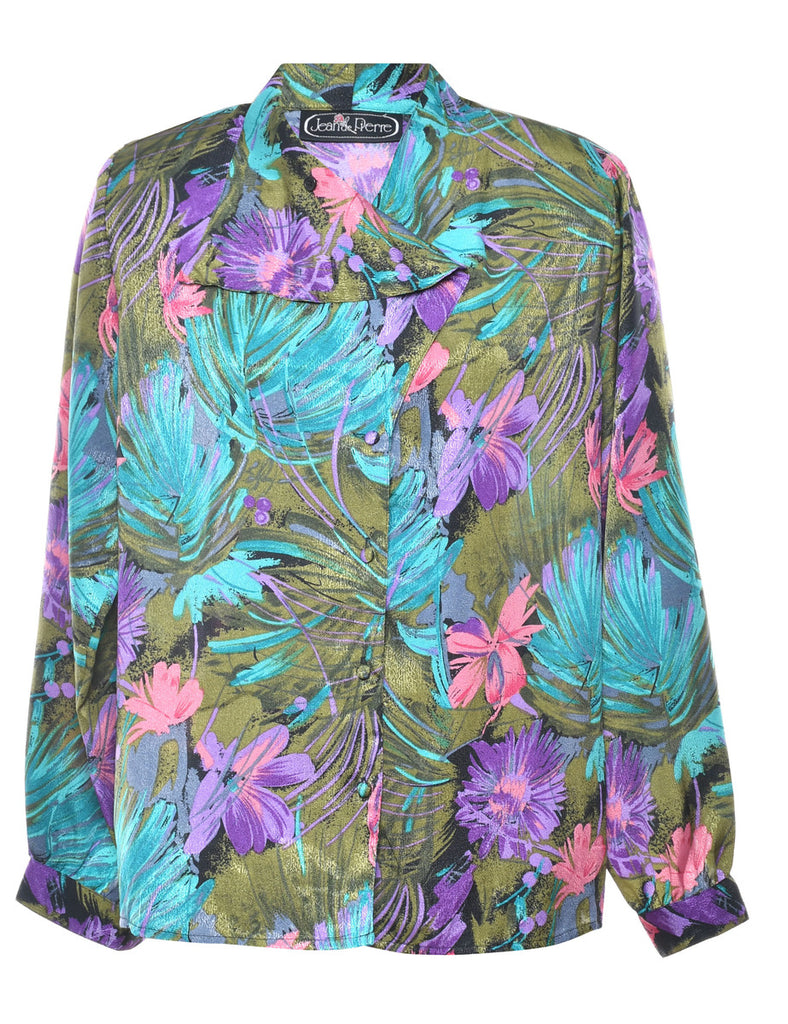 Long Sleeved Blouse - L