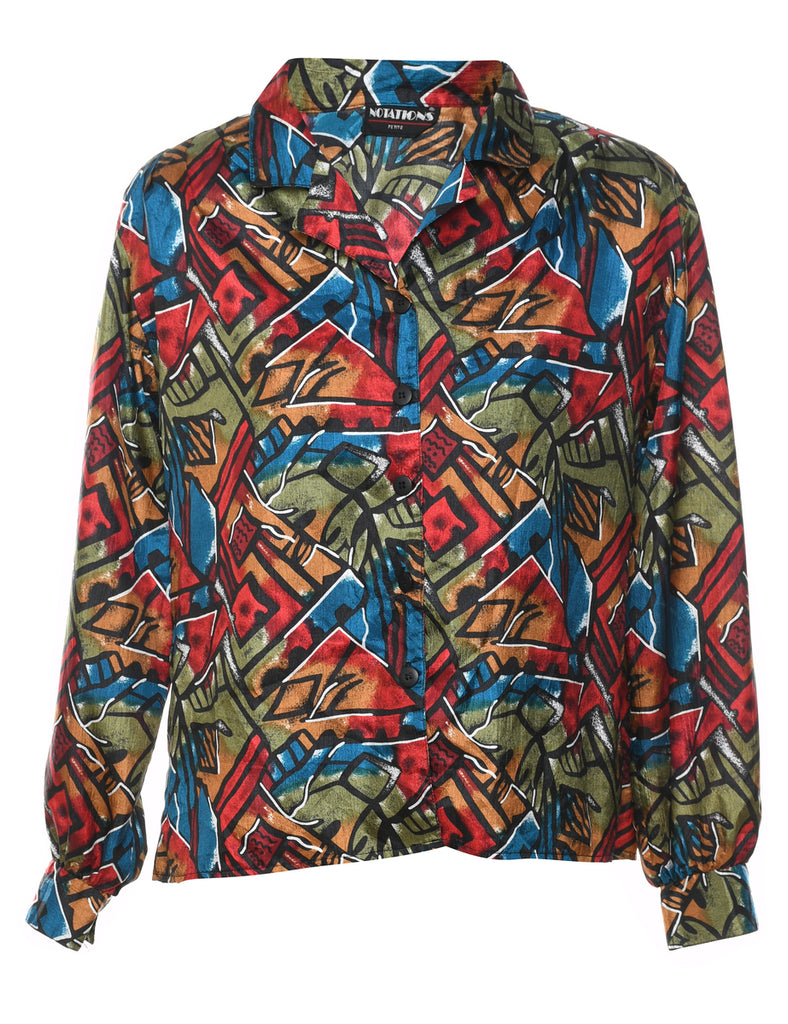 Long Sleeved Blouse - L