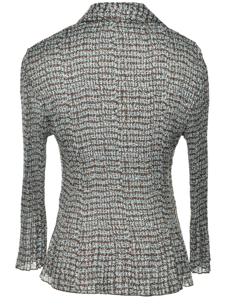 Long Sleeved Blouse - L