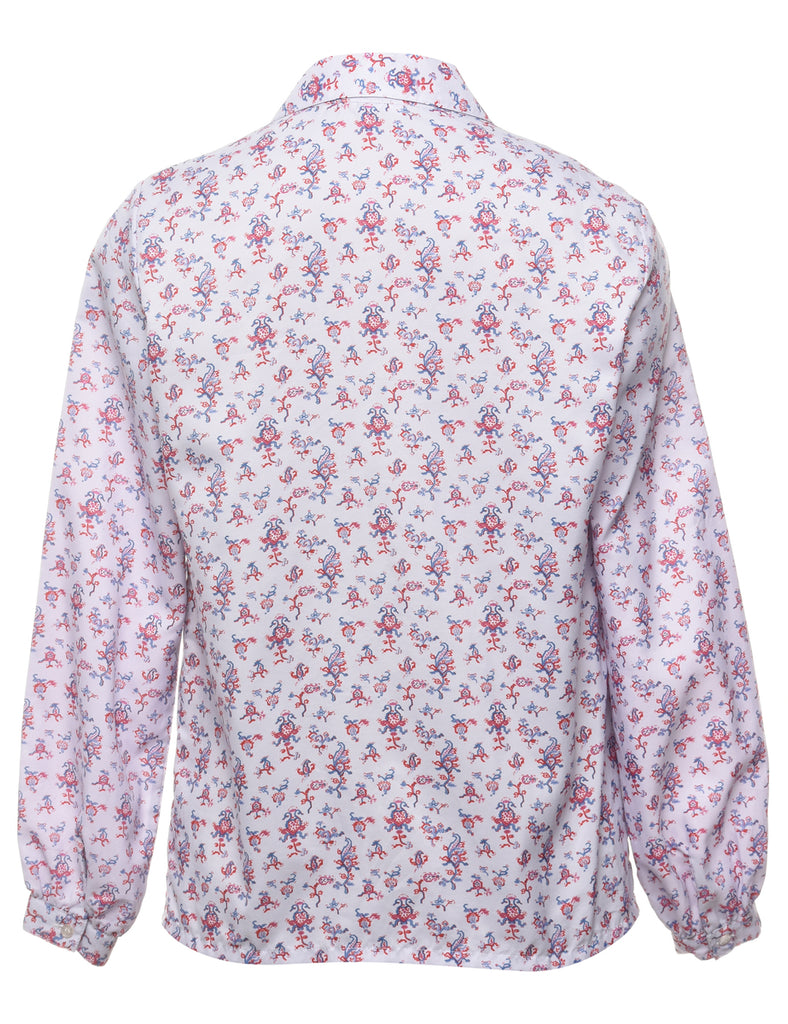 Long Sleeved Blouse - M