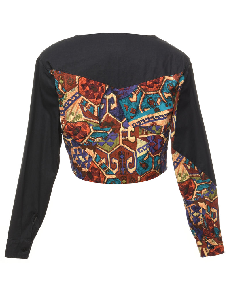 Long Sleeved Blouse - M