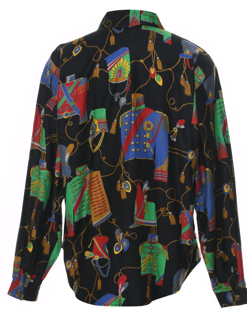 Long Sleeved Blouse - L