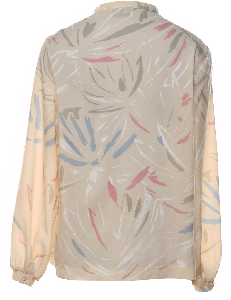 Long Sleeved Blouse - L