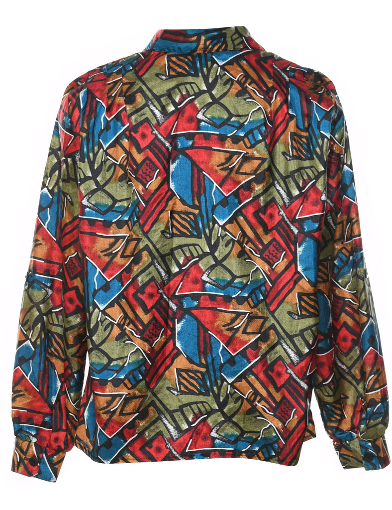 Long Sleeved Blouse - L