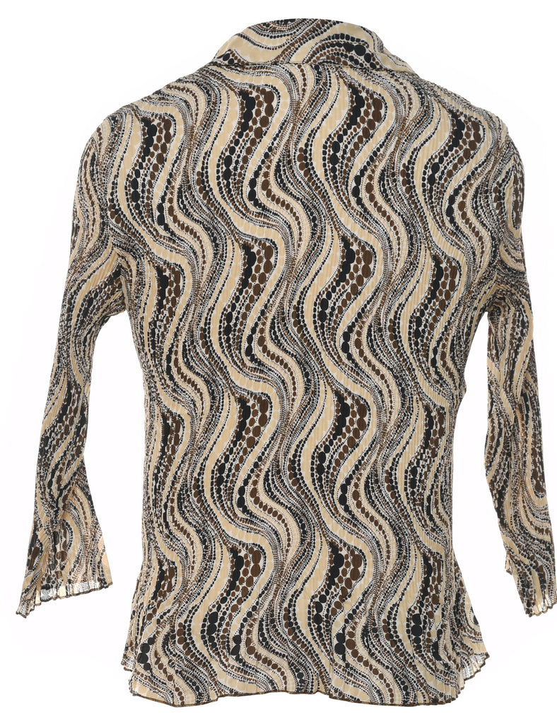 Long Sleeved Blouse - S