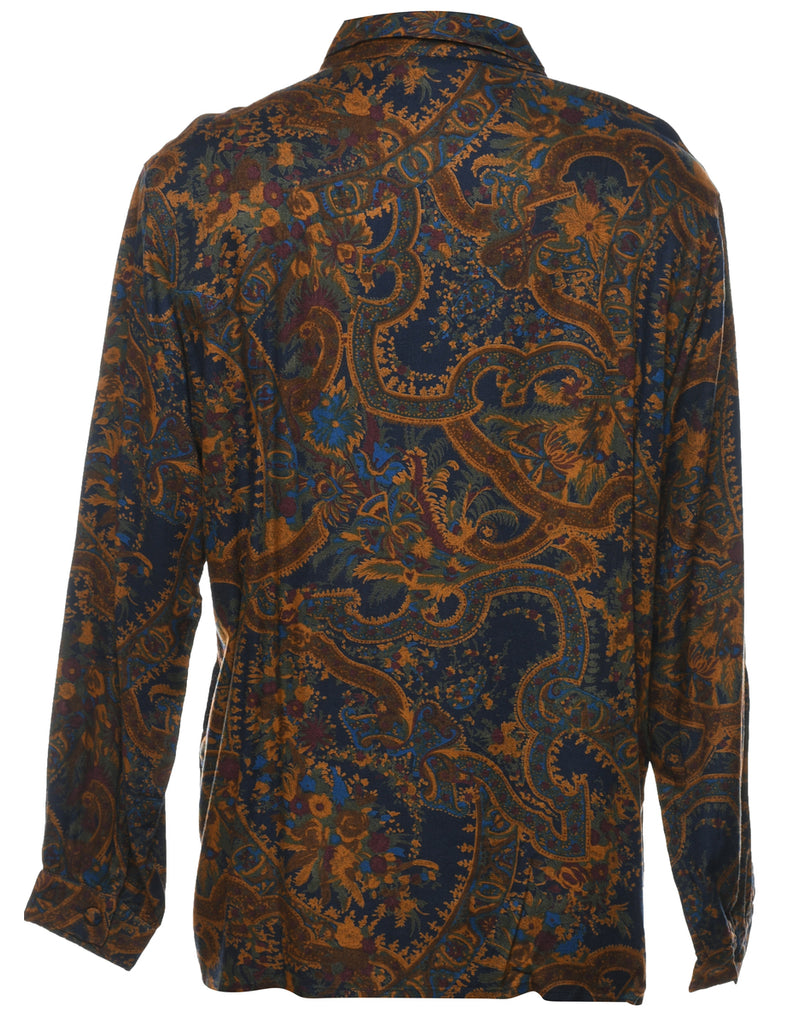 Long Sleeved Blouse - L