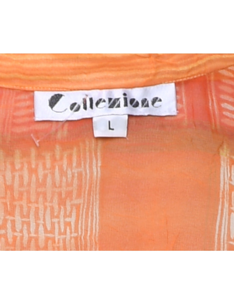 Long Sleeved Blouse - L