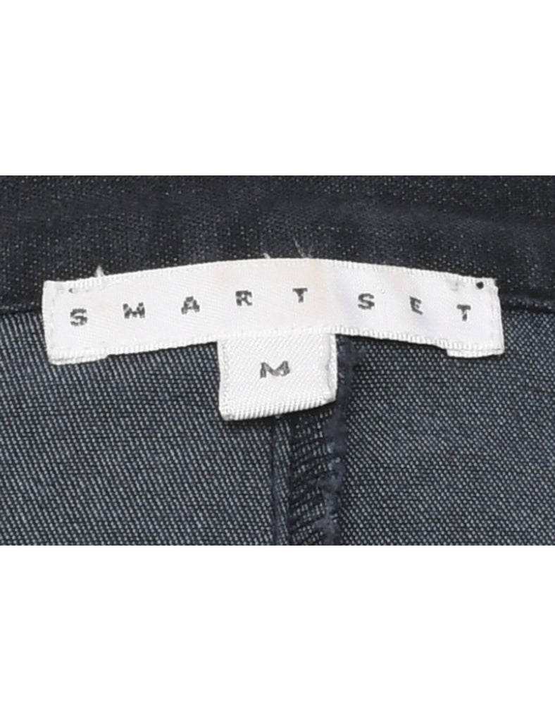 Long Sleeved Denim Shirt - M