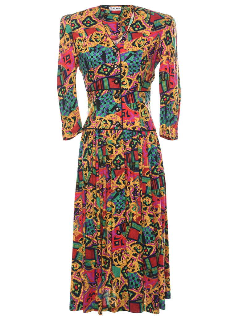Long Sleeved Dress - M