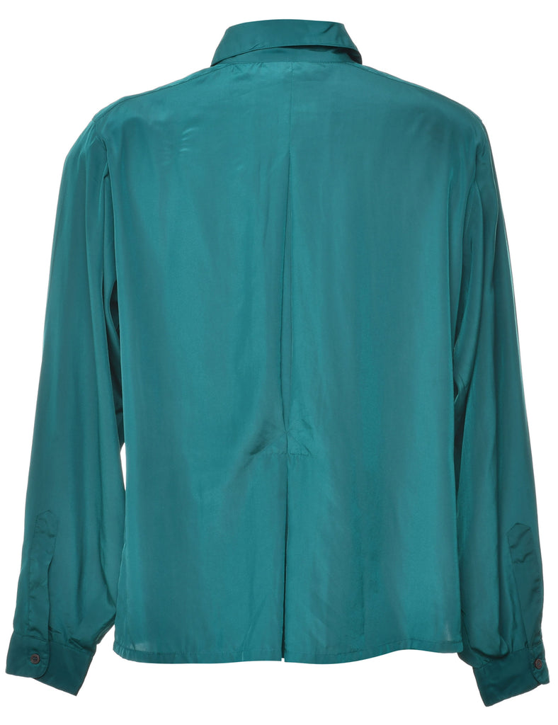 Long Sleeved Green Shirt - L