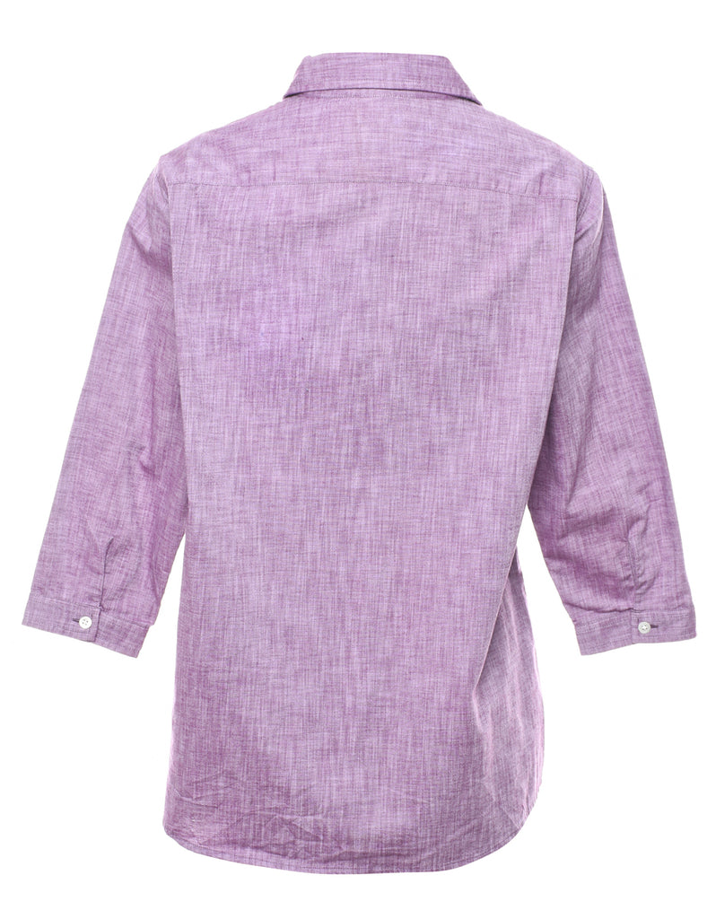 Long Sleeved Ruffles Shirt - S