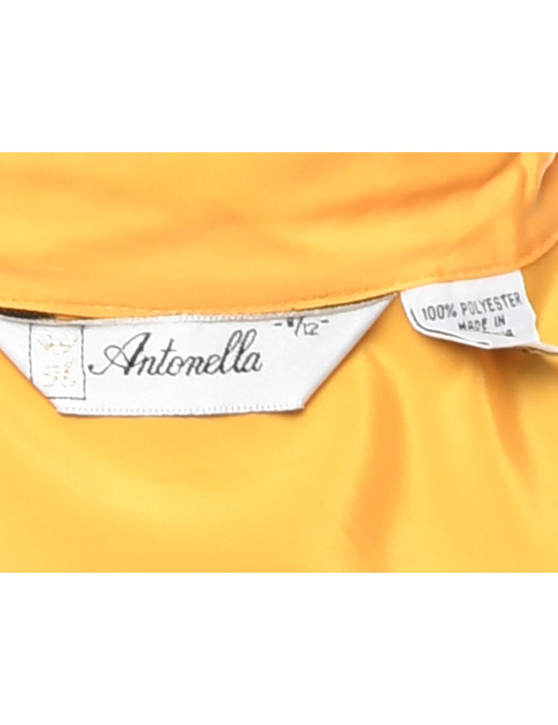 Long Sleeved yellow Blouse - L