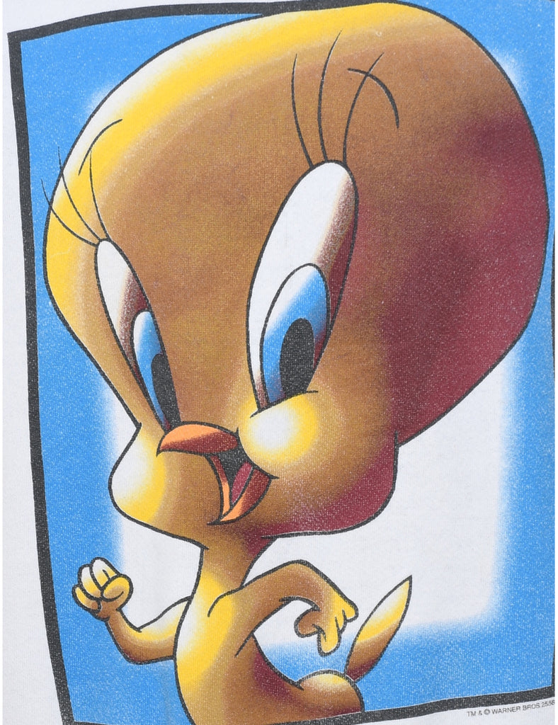 Looney Tunes Tweety Cartoon Sweatshirt - XL