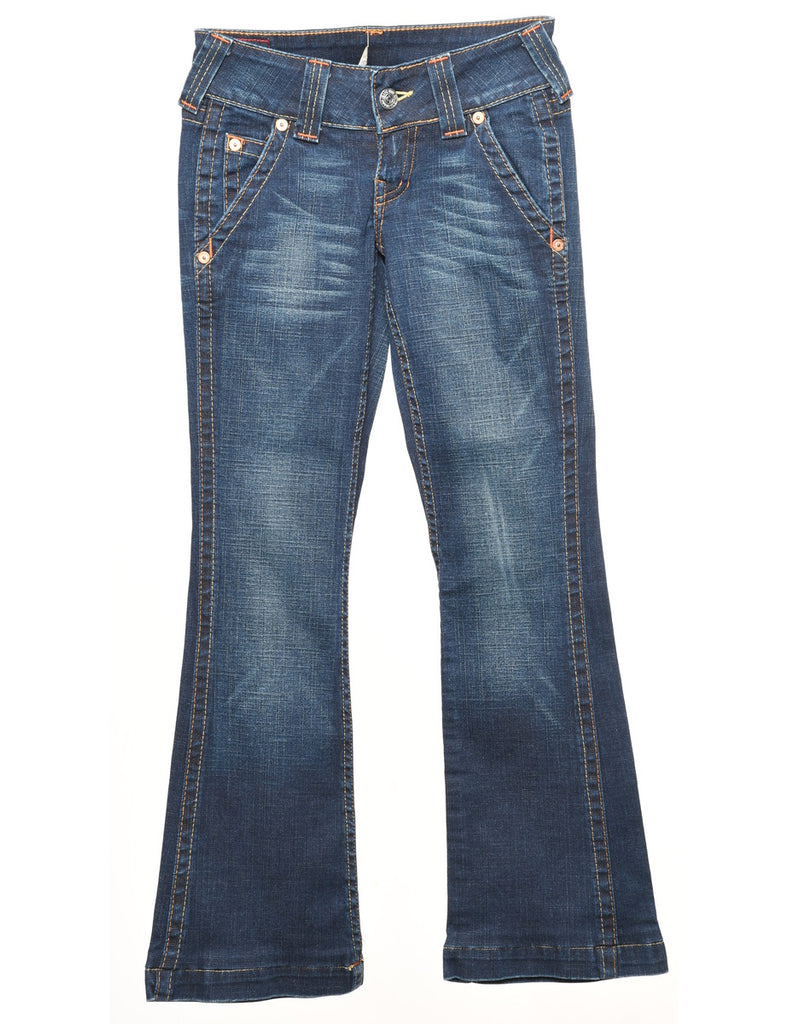 Low Rise Flared Jeans - W26 L32