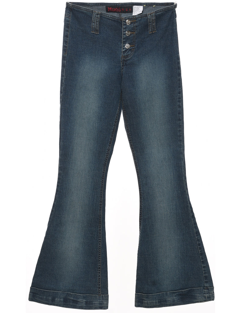Low Rise Flared Jeans - W29 L32