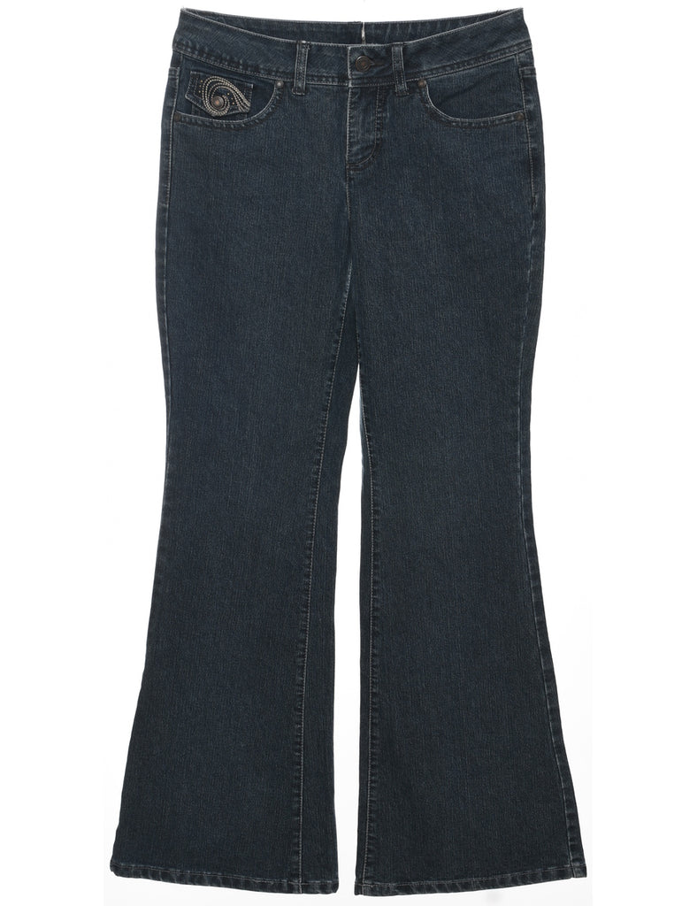 Low Rise Flared Jeans - W30 L30