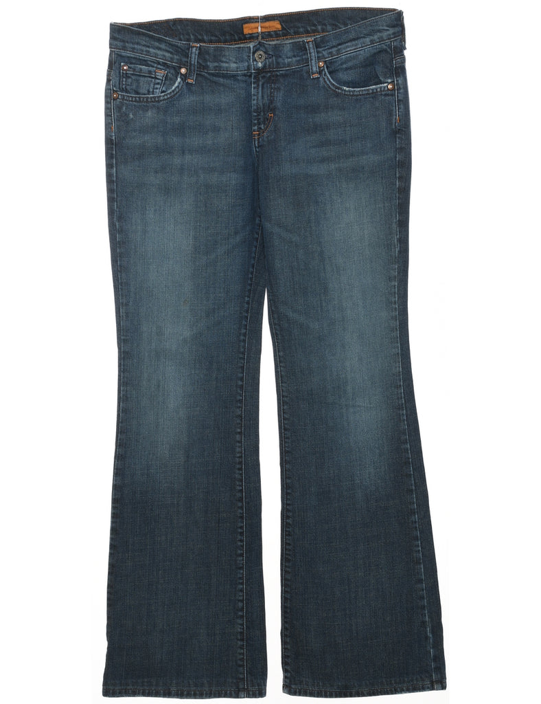Low Rise Flared Jeans - W34 L32