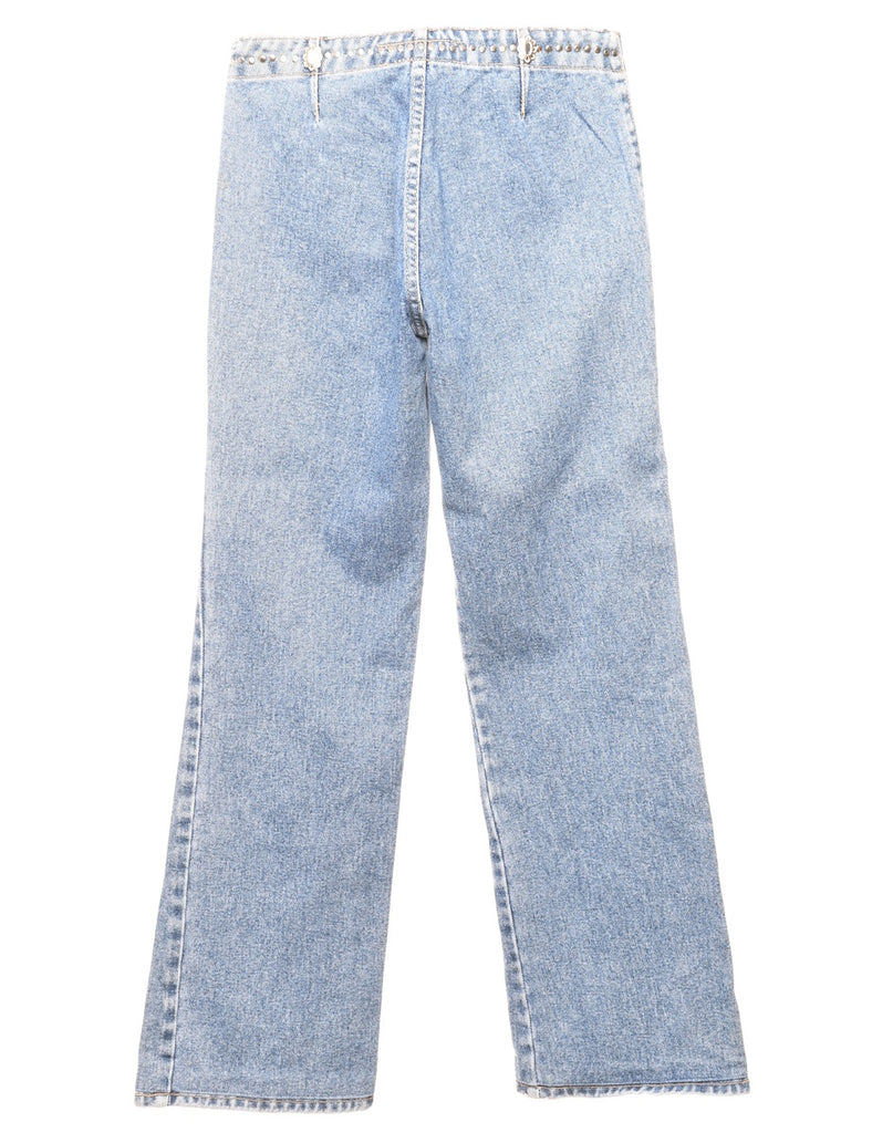 Low Rise Flared Jeans - W26 L31