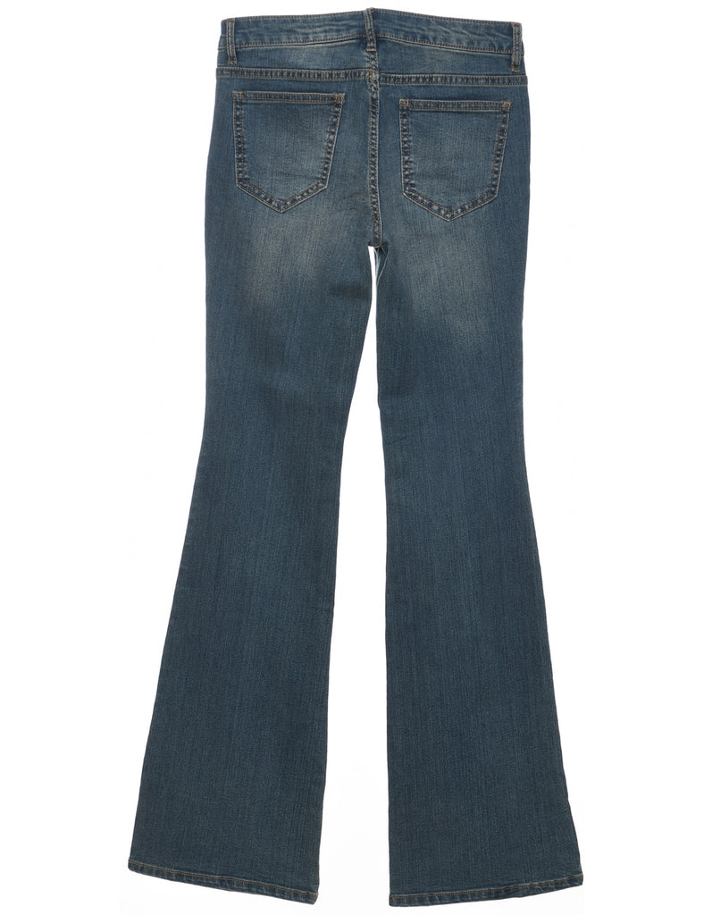 Low Rise Flared Jeans - W28 L33