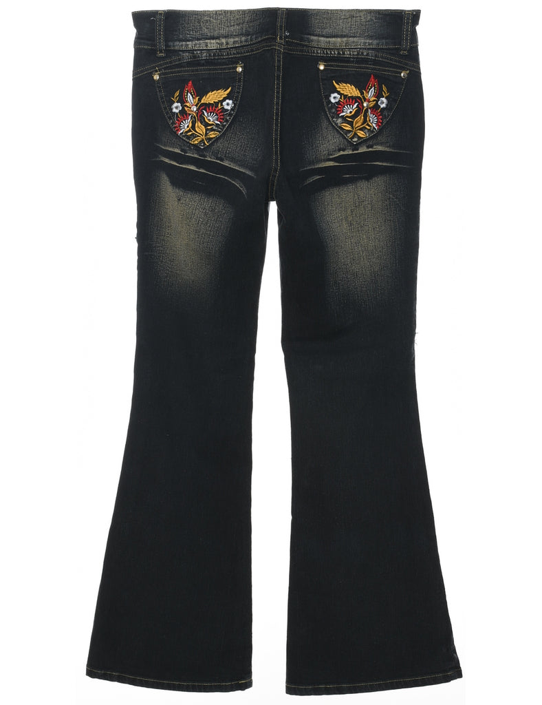 Low Rise Flared Jeans - W31 L29