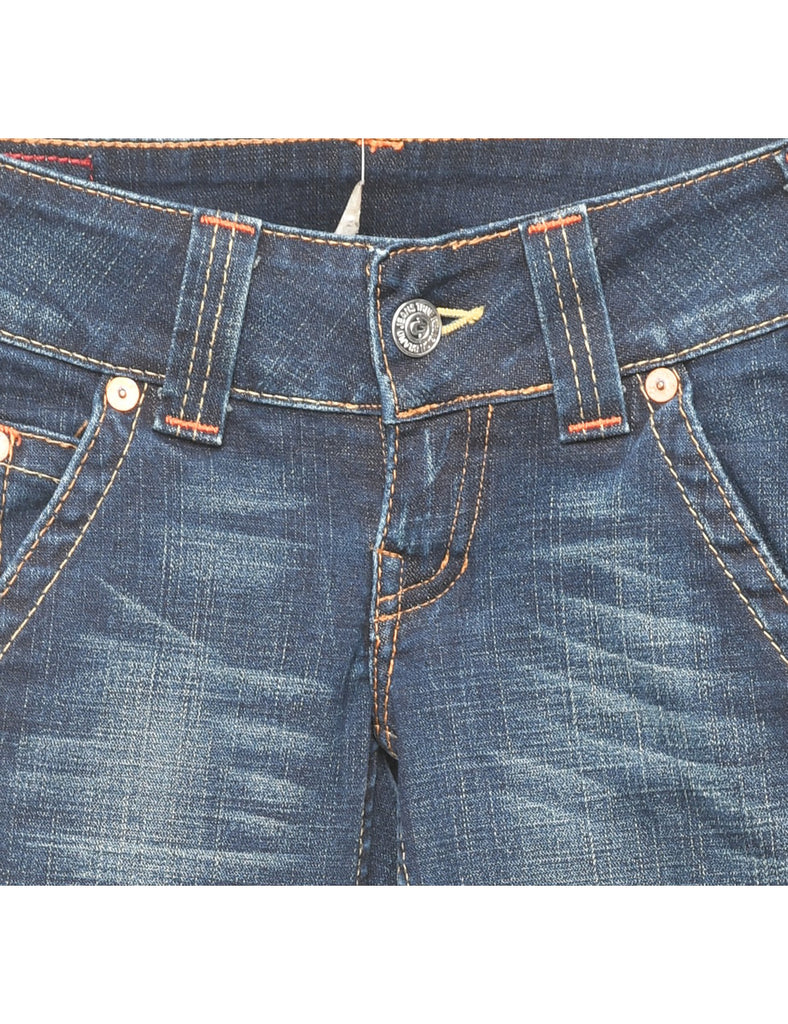 Low Rise Flared Jeans - W26 L32