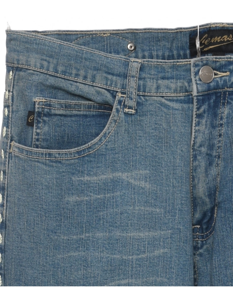 Low Rise Flared Jeans - W31 L32