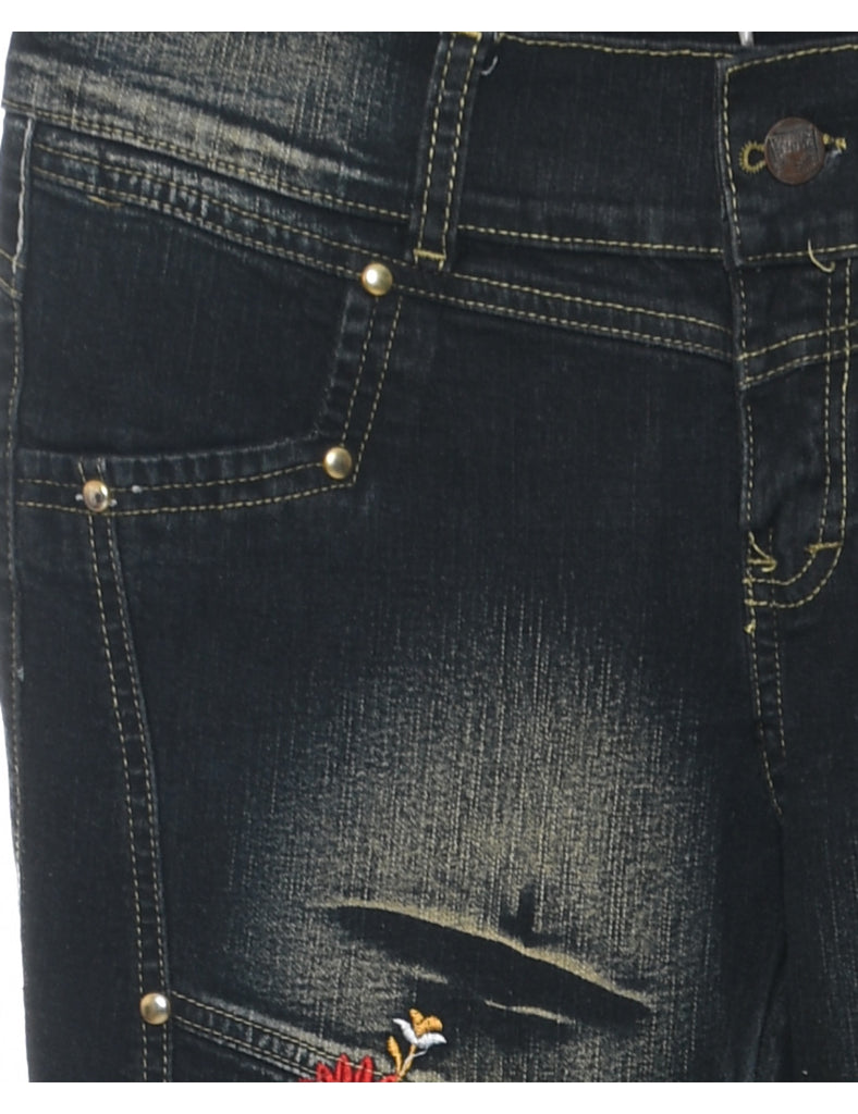 Low Rise Flared Jeans - W31 L29