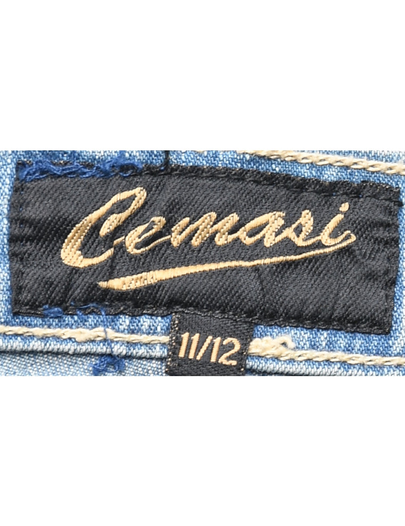 Low Rise Flared Jeans - W31 L32