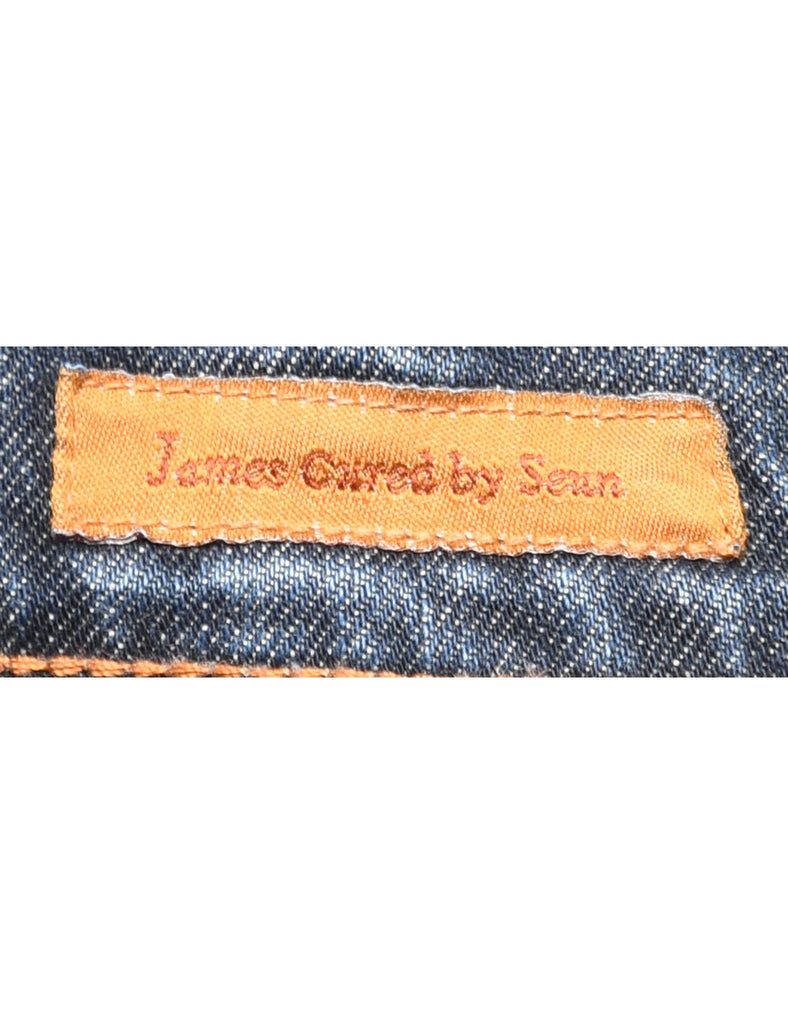 Low Rise Flared Jeans - W34 L32