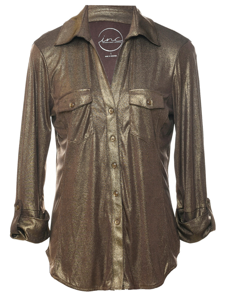 Lurex Blouse - L
