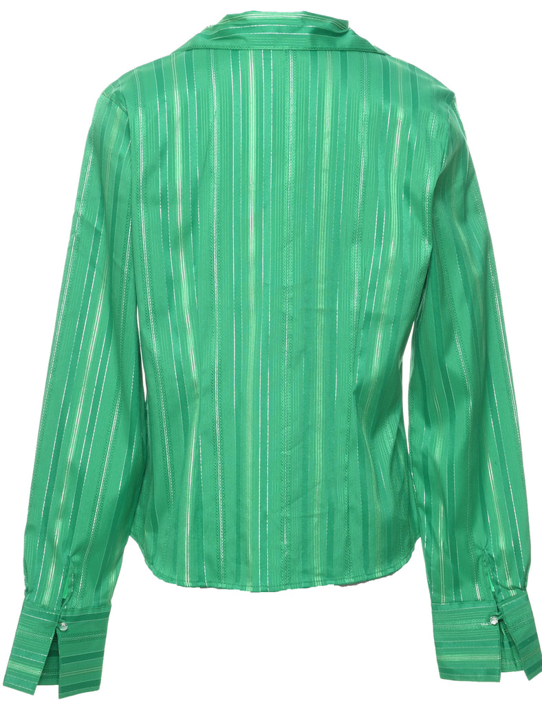 Lurex Evening Blouse - L