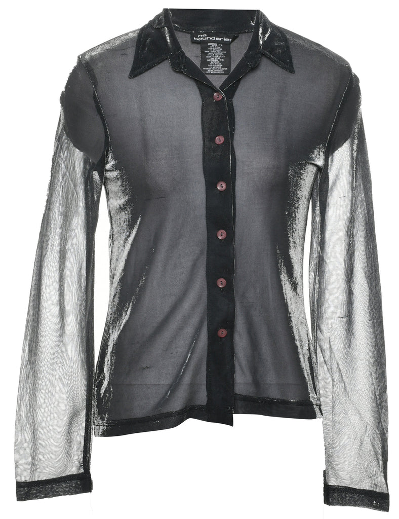 Lurex Evening Shirt - XS