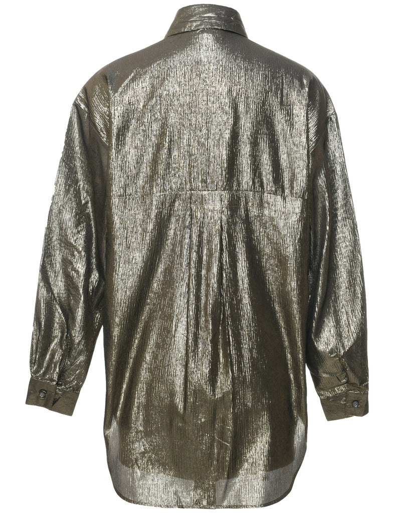 Lurex Evening Shirt - S