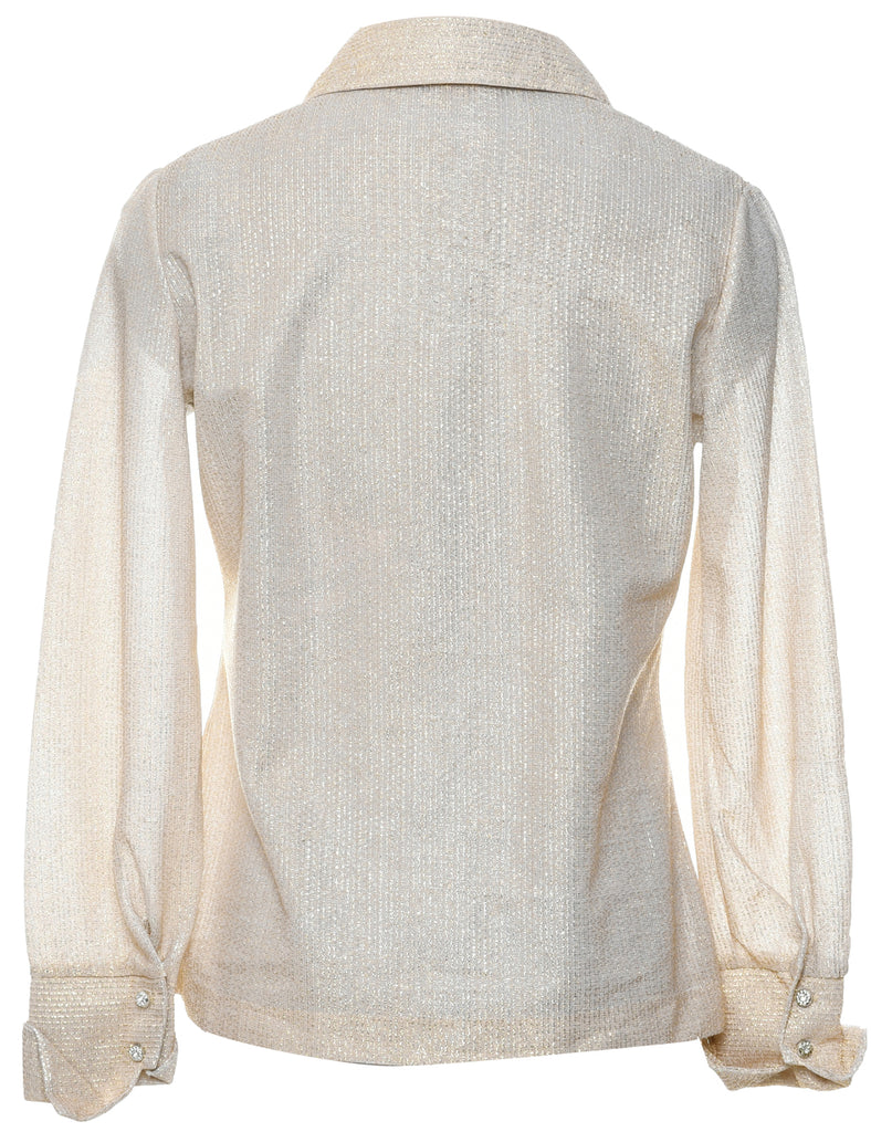 Lurex Evening Shirt - S