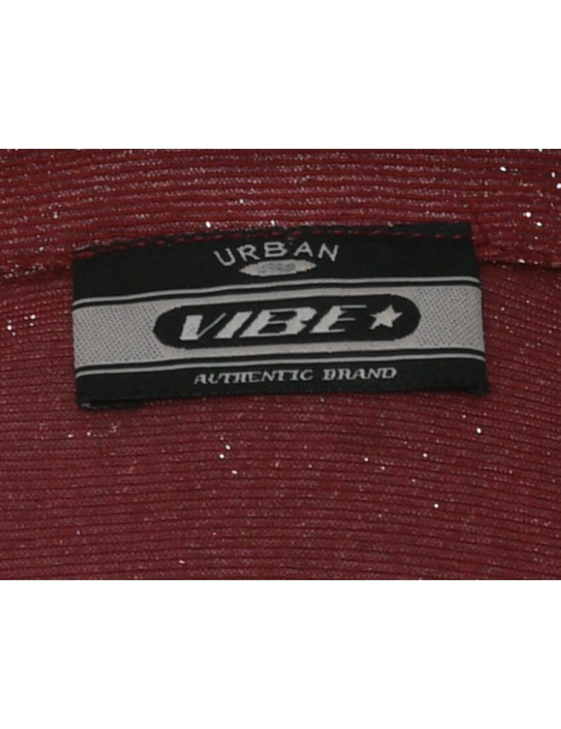 Lurex Evening Shirt - M