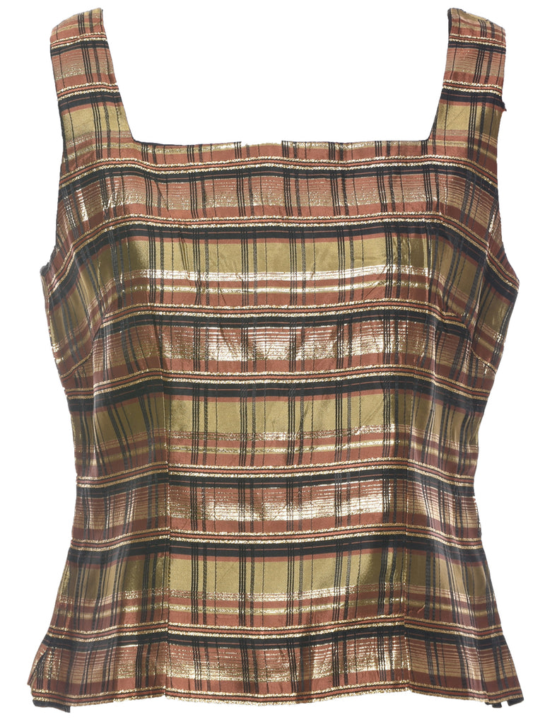 Lurex Evening Top - M