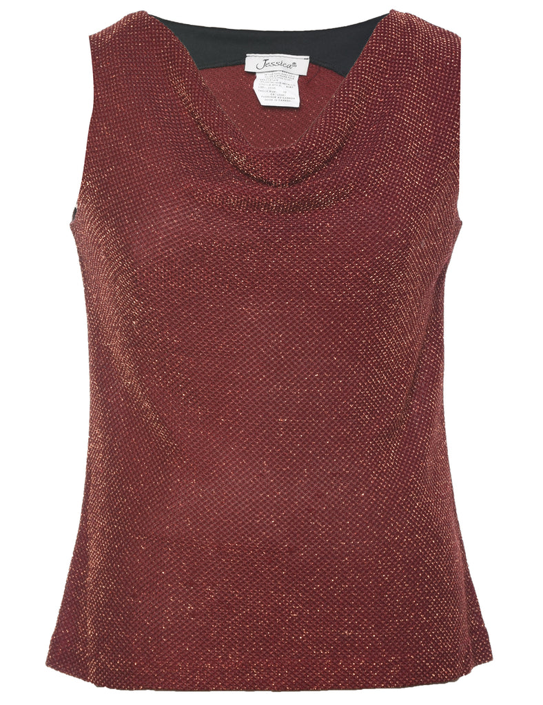 Lurex Evening Top - M