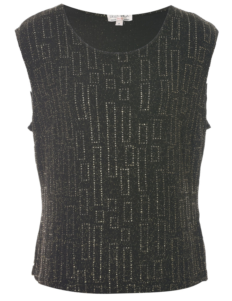 Lurex Evening Top - M