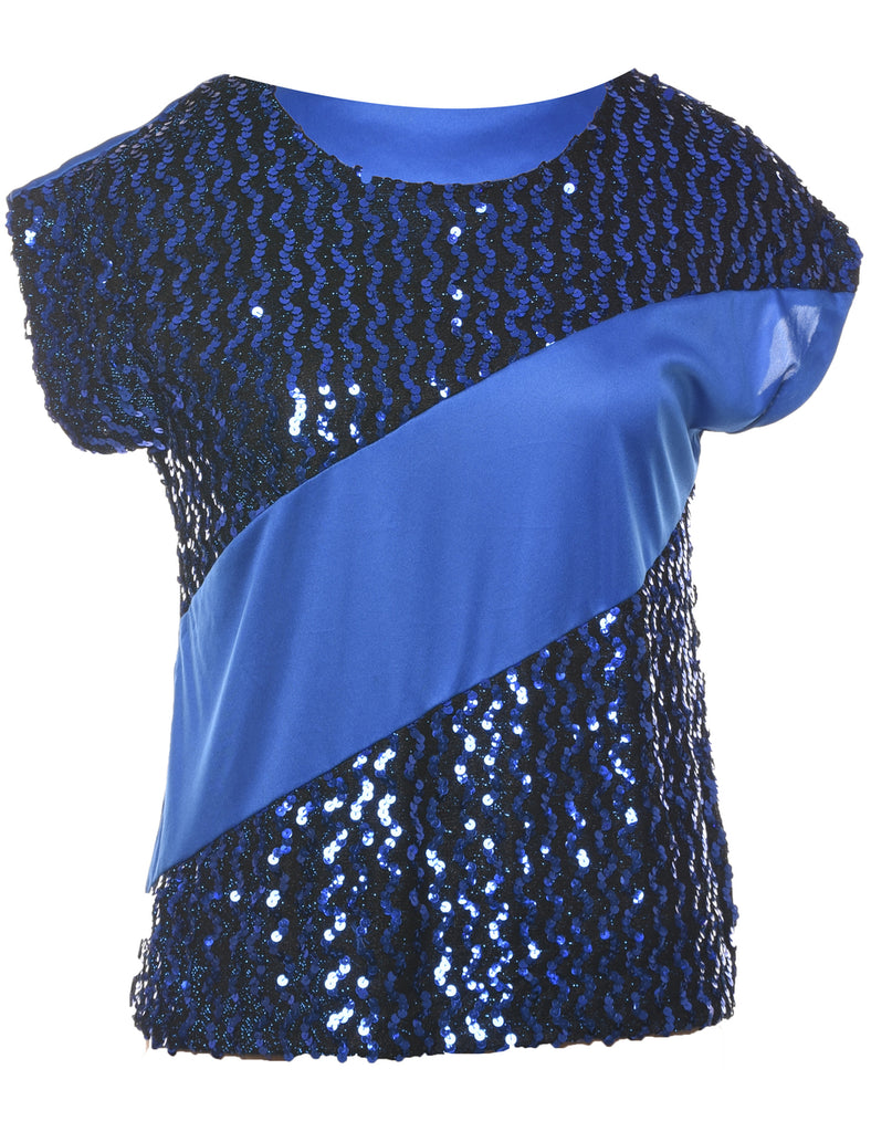 Lurex Evening Top - M