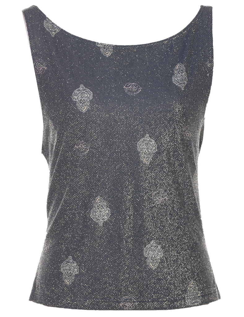 Lurex Evening Top - S