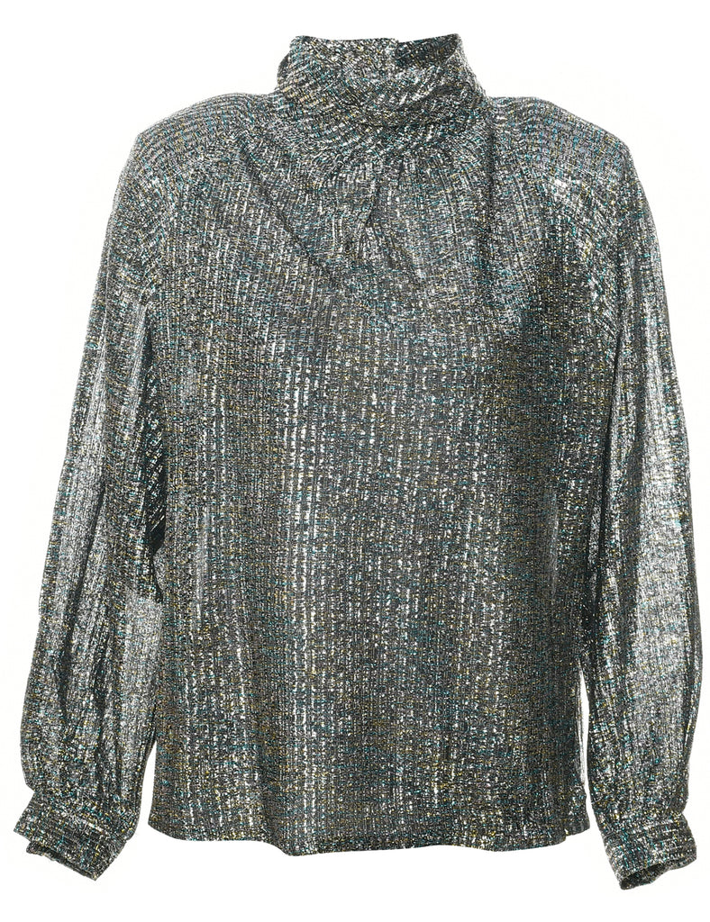 Lurex Evening Top - M