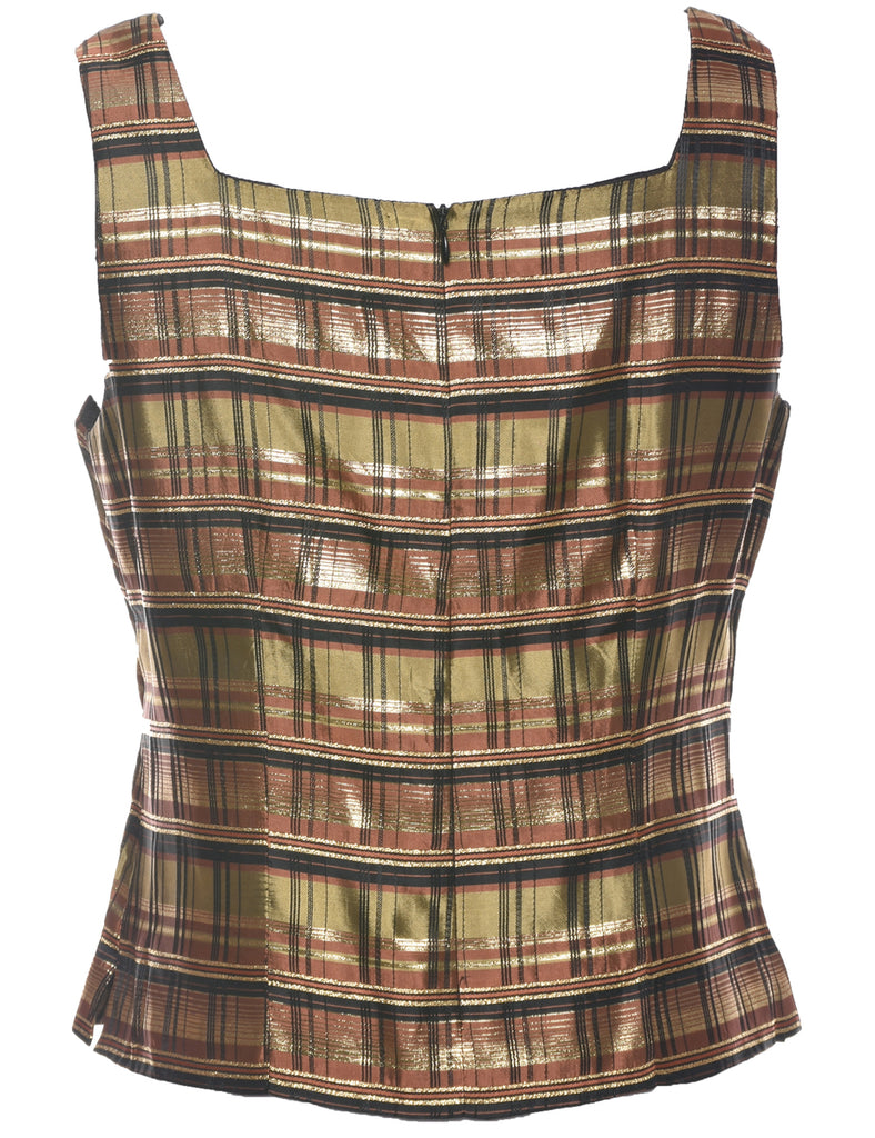 Lurex Evening Top - M